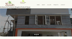 Desktop Screenshot of civilcontractorsbangalore.com