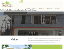 Tablet Screenshot of civilcontractorsbangalore.com